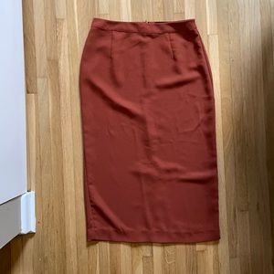 WHOWHATWEAR high waisted pencil skirt